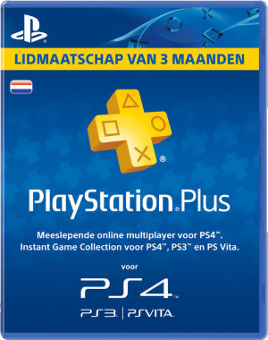 3 Maanden PlayStation Plus 