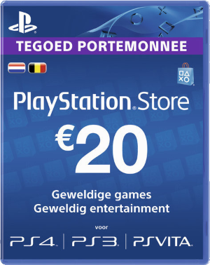 20 Euro PSN tegoed 