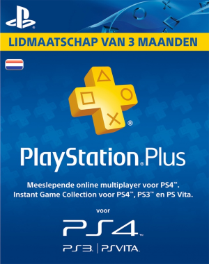 3 Maanden PlayStation Plus 